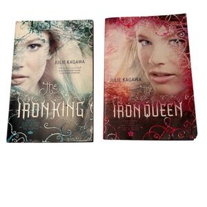 Iron King and Iron Queen Book Set From The Iron Fey Series Fantasy Fiction Novel